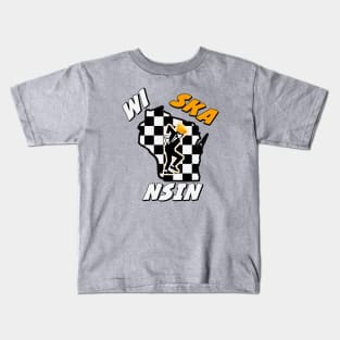 Wi-SKA-nsin Kids T-Shirt